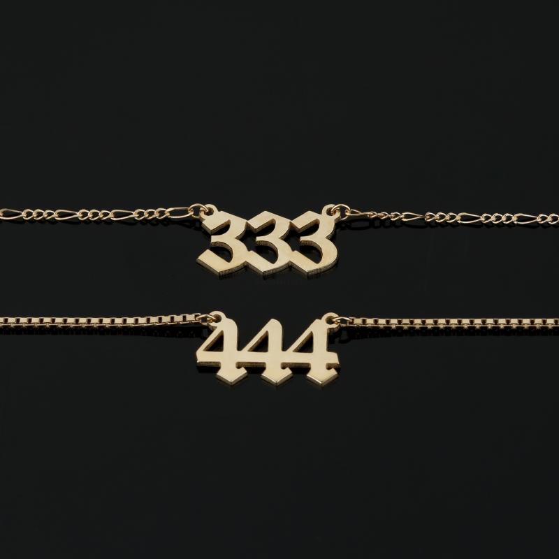 Kişiye Özel 925 Ayar Melek Rakamı Kolye