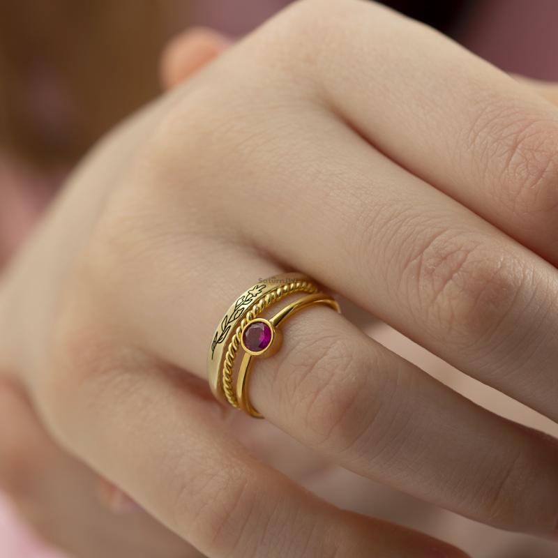 Kişiye%20Özel%20925%20Ayar%20Çiçek%20-%20Taş%20-%20Burma%20Yüzük%20Set