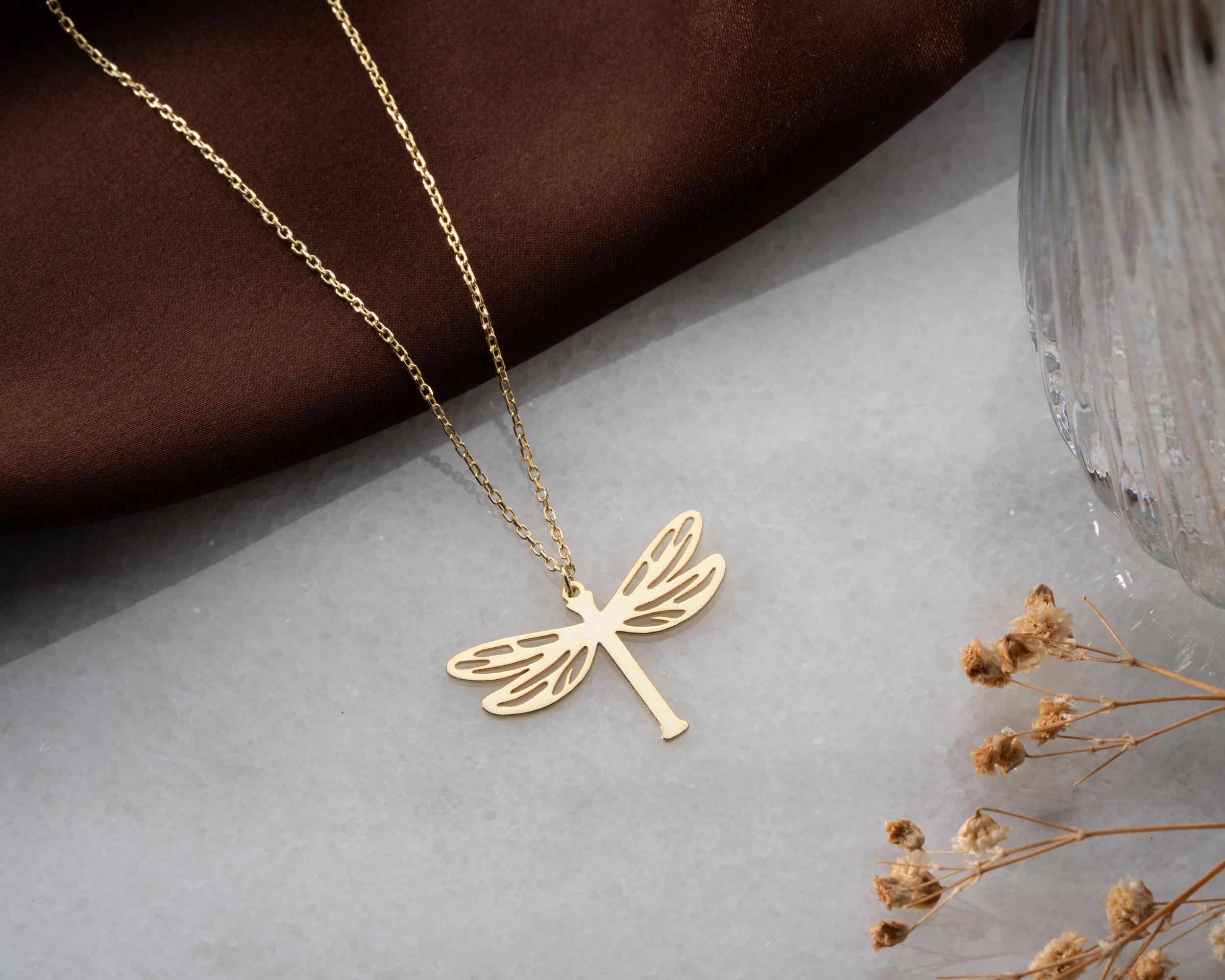 Kişiye Özel 925 Ayar Yusufçuk Kolye