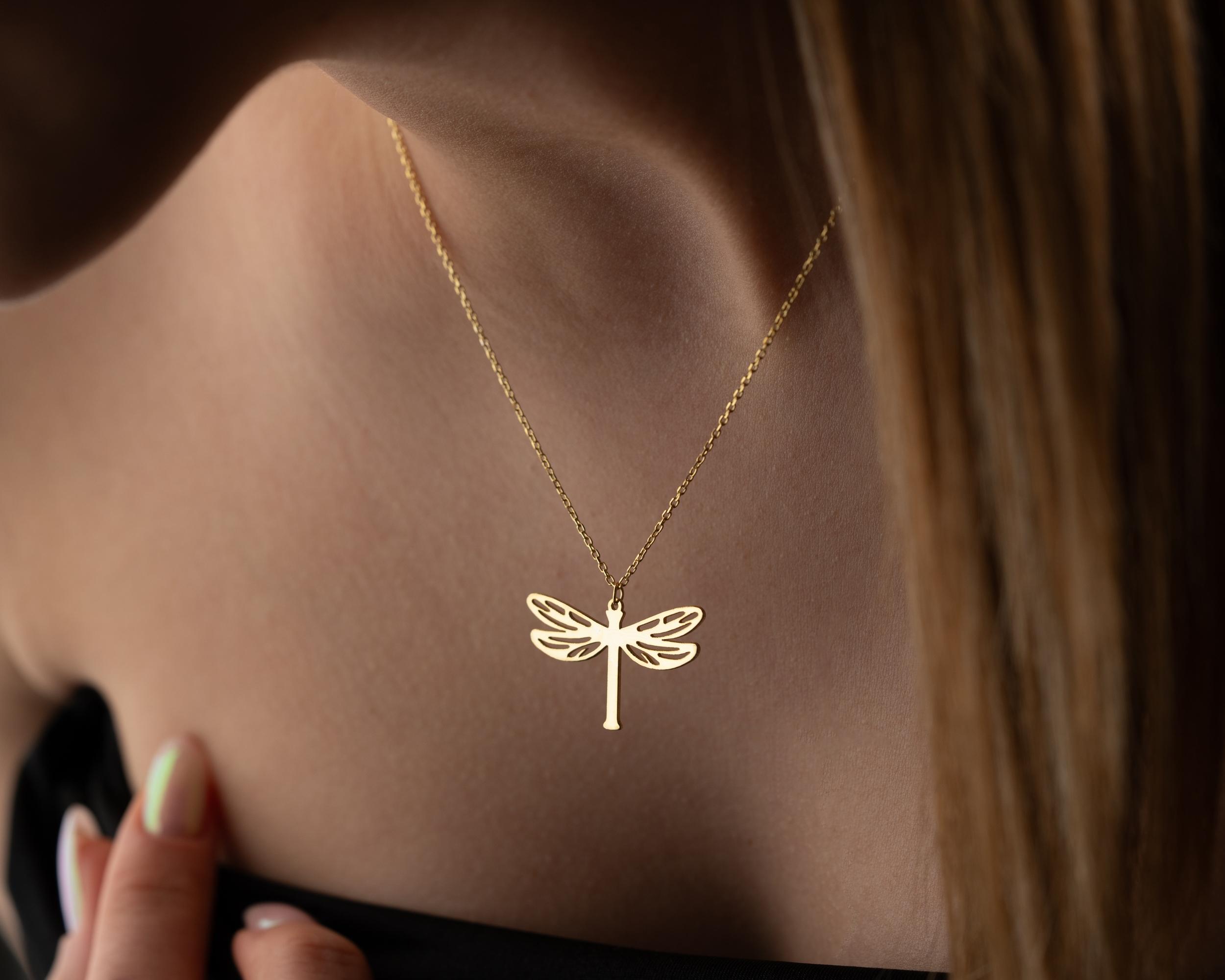 Kişiye Özel 925 Ayar Yusufçuk Kolye